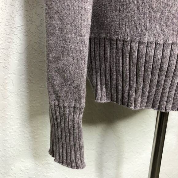 Lululemon Still Lotus reversible heathered frosted mulberry light purple sweater - Picture 4 of 12